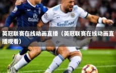 英冠联赛在线动画直播（英冠联赛在线动画直播观看）