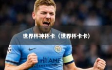 世界杯神杯卡（世界杯卡卡）