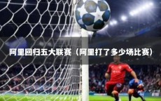 阿里回归五大联赛（阿里打了多少场比赛）